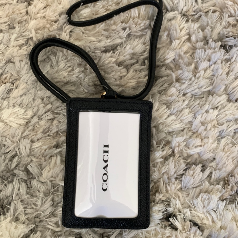 Coach ID lanyard